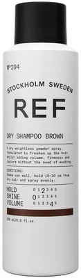 Immagine prodotto di Stockholm Sweden Ref Dry Shampoo Brown 200ml - shampoo secco capelli castani