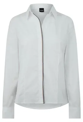 Immagine prodotto di Boss - Camicia da donna "Bierdie Tuesday", vestibilità regolare GT26208 (38 DE) (bianca)