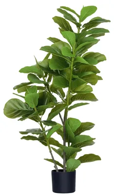 Image de Plante artificielle, hauteur 110 cm, 90 feuilles, vert clair