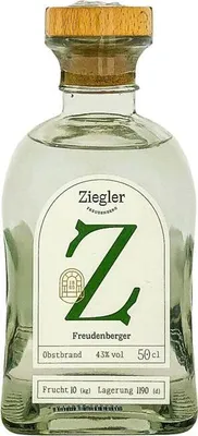 Produktbild von Ziegler Freudenberger Obstbrand 500ml 43% Vol.