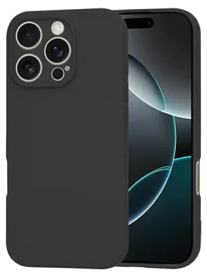 Produktbild von Techsuit Soft Flex Back Cover Hülle für Apple iPhone 16 Pro - Black