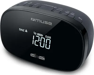 Produktbild von Muse M-150 CDB, Uhr, Analog & Digital, DAB, DAB+, FM, PLL, LCD, Schwarz, Tasten
