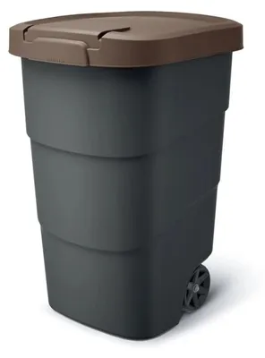 Immagine prodotto di Prosperplast Wheeler 90 l antracite con coperchio marrone