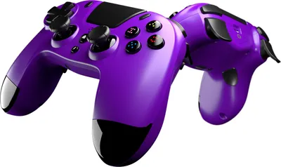 Image de Gioteck VX-4 Manette de jeu sans fil Bluetooth pour PlayStation 4 PS4 Noir Analogique/Numérique