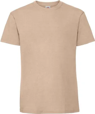 Produktbild von Fruit of the Loom - "Iconic 195 Premium" T-Shirt für Herren FK2657 (XL) (Sand)
