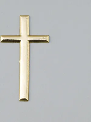 Produktbild von Wachsdekor, Kreuz, gold glänzend, 1 Stk.