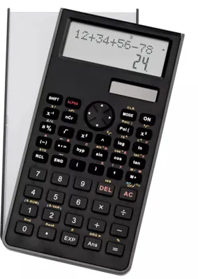 Produktbild von Taschenrechner Genie 82SC 240 Funktionen 2zeilige Anzeige mit Hardcover