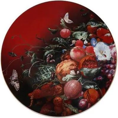 Produktbild von Goebel Jan Davidsz de Heem - Girlande aus Blumen+Früchten Wandbild