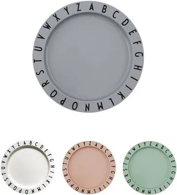 Image de Vaisselle blanche pour bébé sans BPA, 11 cm