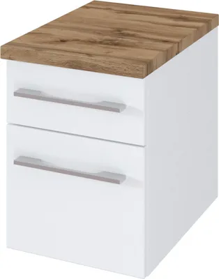Produktbild von Held Möbel Unterschrank Davos 30 cm weiß/matt weiß