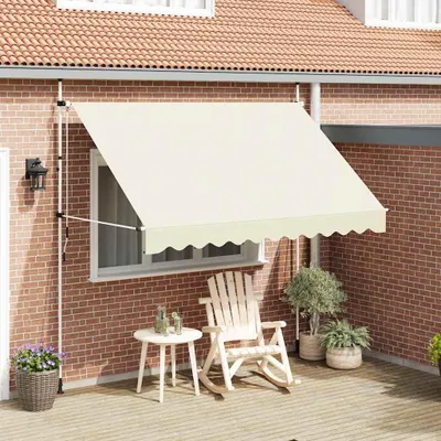 Obrázek produktu pro ručně stahovací markýza vidaXL 300 cm krémově bílá