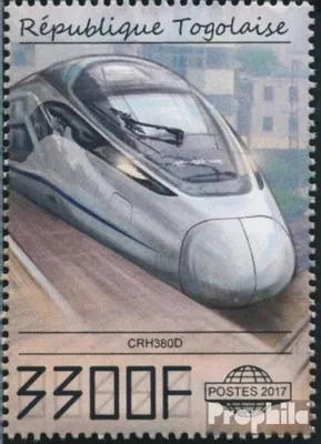 Produktbild von Briefmarken Togo 2017 Mi 8501 (kompl. Ausgabe) postfrisch Chinesische Schnellzüge