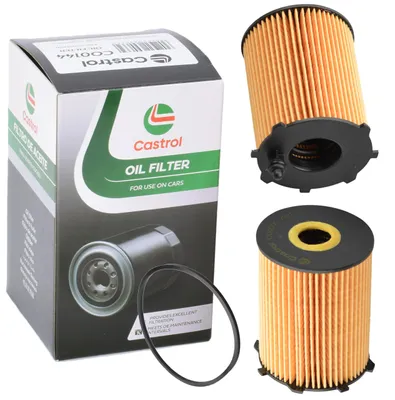 Produktbild von Castrol Autoölfilter CO0005 mit Silikon-Rückschlagventil und Bypassventil für Motorschmierung