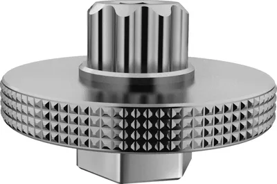 Produktbild von Birzman Kurbelarm-Kappenwerkzeug II kompatibel mit Shimano Kurbelsätzen silbe...