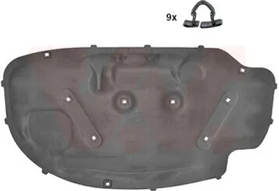 Produktbild von VAN WEZEL 5894460 Motorraumdämmung für VW Golf V Schrägheck (1K1) Motorhaube Motorhaubendämmung