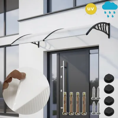 Zdjęcie produktu dla Mucola daszek na drzwi wejściowe daszek na drzwi wejściowe daszek na drzwi wejściowe daszek na drzwi wejściowe plastikowy daszek na drzwi wejściowe daszek na drzwi wejściowe - 300x90 cm