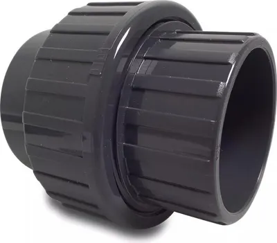 Immagine prodotto di Mega attacco a vite PVC-U 50 mm presa adesiva 16 bar, grigio