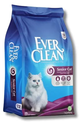 Obrázok produktu pre Ever Clean Senior Cat, hrudkujúca podstielka pre mačky 20 l