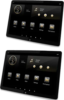 Produktbild von Für Porsche 1 Set 12" Touchscreen Android Kopfstützen Monitor 8+128GB WiFi + 4G