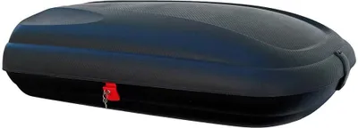 Produktbild von Artplast | Dachbox 320L - Schwarz - 131x77x34 cm - Geräumig - Ideal für Reisen - Stabil und Sicher - Träger Dachbox - Autokoffer - Dachkoffer