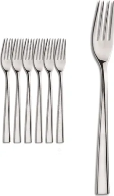 Produktbild von Picard & Wielpütz, Serie ' Monterey bright steel ', Kuchengabeln, 6 Stück, Nr.6160 160128
