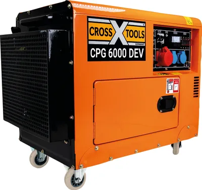 Produktbild von CROSS TOOLS CPG 6000 DEV, 230 V und 400V Anschluss, 4.200 W Dauerleistung