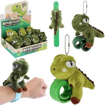 Image de Bracelet en peluche dinosaure - Trifox