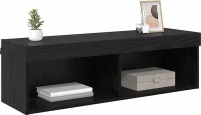 Obrázok produktu pre TV nástenná skriňa Čierny dub 100 x 30 x 30 cm Kompozitné drevo