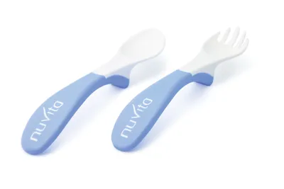 Obrázek produktu pro Jídelní sada lžička s vidličkou, Blue