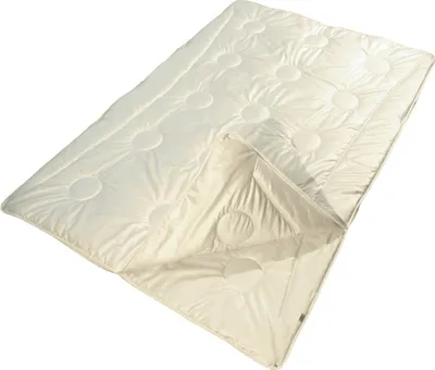 Produktbild von 4 Jahreszeiten Bettdecke Wolle 155x220 Steppbett Ganzjahresbett Füllung 625 plus 1000 Gramm