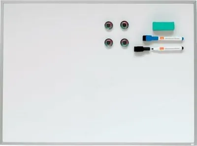 Image de Nobo - Tableau blanc Nobo 58,5 x 43 cm aluminium laqué | 1 pièce | 6 pièces
