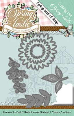 Produktbild von Stanzschablone - Yvonne Creations - Spring-tastic - Foliage