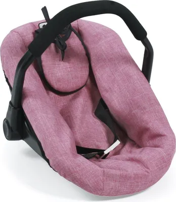Image de Bayer Chic 2000 708-70 Siège-auto pour poupée, Jeans Pink