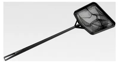 Produktbild von Poolkescher mit langem Griff, 40 cm Länge, Feinmaschiges Netz für Blätter und Schmutz, Rutschfester Griff, Reinigungswerkzeug für Schwimmbäder, Mini Pool Reinigungsnetz für Whirlpools und kleine Pools