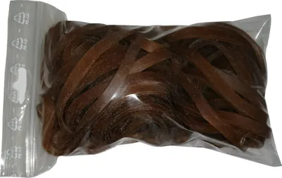 Produktbild von 100 g Gummiringe natur 120 mm Ø 2 x 5 mm breit