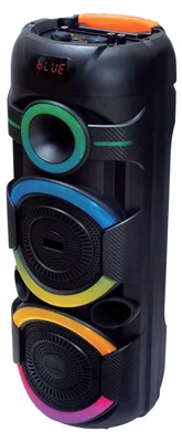 Zdjęcie produktu dla Denver BPS-457 Akumulatorowy głośnik imprezowy Bluetooth Efekty świetlne LED Mikrofon 400 W