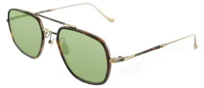 Produktbild von Matsuda M3123 ANTIQUE GOLD DARK TORTOISE/SAGE GREEN 55/21/145 Uni Sonnenbrillen