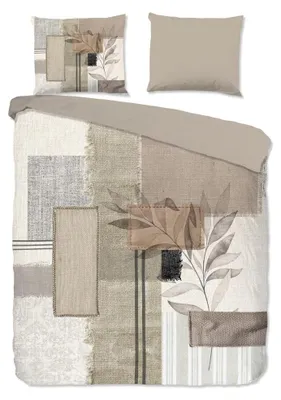 Produktbild von Pure Bettwäsche "Claires" - Braun - (200x220 cm) - 100 % Polyester