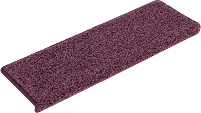 Produktbild von vidaXL Stufenmatten 30 Stk. 65x21x4 cm Dunkelviolett Rechteckiger Rand