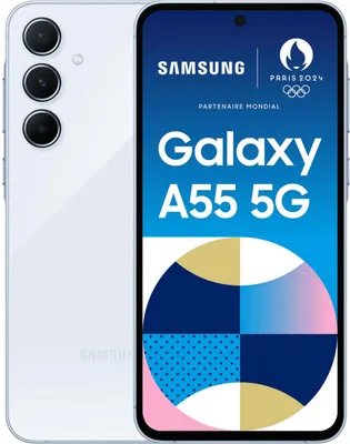 Zdjęcie produktu dla SAMSUNG Galaxy A55 5G Smartphone awesome iceblue 256 GB