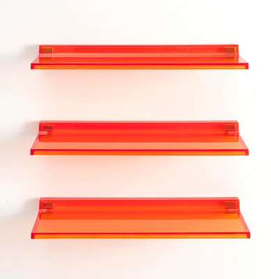 Image de LAUFEN Kartell Tablette Shelfish, L/P/H 450/155/40 mm, fixée au mur, H3853300820001