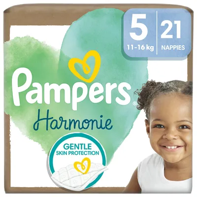 Image de Couches Pampers Harmonie Taille 5 pièces