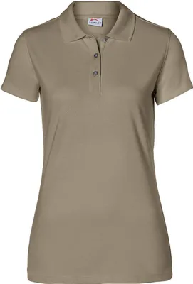 Produktbild von KÜBLER Damen Poloshirt Gr. XS sandbraun