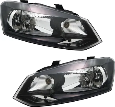 Produktbild von TYC Scheinwerfer Set für VW Polo 6R 6/2009-4/2014 H4 LWR Stellmotor Halogen TREN