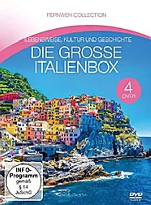 Produktbild von Die große Italienbox, 4 DVD
