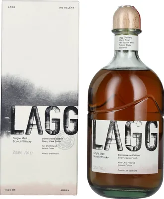 Image de LAGG Single Malt Scotch Whisky Corriecravie Edition 55% Vol. 0,7l en boîte cadeau
