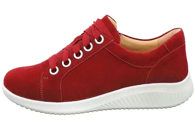 Produktbild von Damen Schnürschuh wein rot von JOMOS Weite K  aus Leder von Größe 37 bis 42