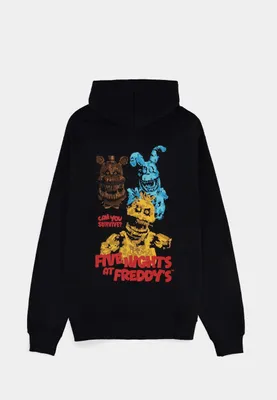 Immagine prodotto di Five Nights At Freddy's - Can You Survive - Felpa con cappuccio per uomo