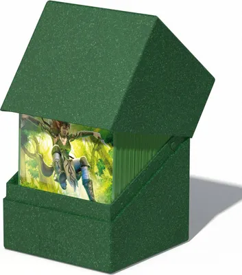 Zdjęcie produktu dla Ultimate Guard Return To Earth Boulder Deck Case 100+ Standard Size Green