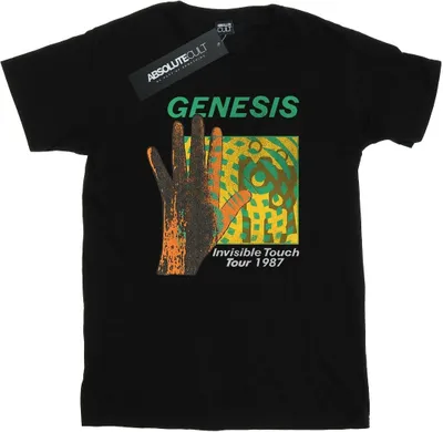 Produktbild von Genesis - "Invisible Touch Tour" T-Shirt für Herren BI44348 (L) (Schwarz)